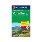   580. Vorarlberg, Großer WanderAtlas mit CD túraatlasz Wanderatlanten 