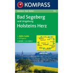   710. Bad Segeberg und Umgebung, Holsteins Herz turista térkép Kompass 