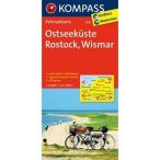   3018. Ostseeküste, Rostock, Wismar kerékpáros térkép 1:70 000  Fahrradkarten 