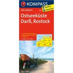   3019. Ostseeküste, Darß, Rostock kerékpáros térkép 1:70 000  Fahrradkarten 