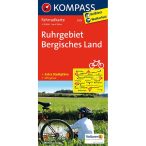   3053. Ruhrgebiet, Bergisches Land kerékpáros térkép 1:70 000  Fahrradkarten 