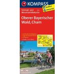   3101. Bayerischer Wald, Oberer, Cham kerékpáros térkép 1:70 000  Fahrradkarten 