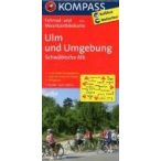   3115. Ulm und Umgebung, Schwäbische Alb kerékpáros térkép 1:70 000  Fahrradkarten 
