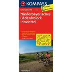   3118. Niederbayerisches Bäderdreieck, Innviertel kerékpáros térkép 1:70 000  Fahrradkarten 
