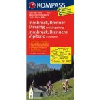   3411. Innsbruck, Brenner, Sterzing kerékpáros térkép 1:70 000  Fahrradkarten 