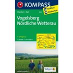   846. Vogelsberg, Nördliche Wetterau turista térkép Kompass 