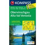   041. Obervinschgau, Alta Val Venosta turista térkép Kompass 1:35 000 