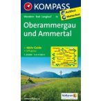   05. Oberammergau und Ammertal turista térkép Kompass 1:35 000 