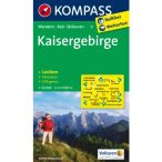 9. Kaisergebirge turista térkép Kompass 