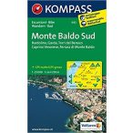 692. Monte Baldo süd turista térkép Kompass 1:25 000 