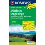 807. Erzgebirge, Mittleres  turista térkép Kompass 