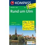 789. Ulm, Rund um  turista térkép Kompass 
