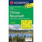893. Titisee, Neustadt, 1:25 000 turista térkép Kompass 