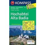   624. Hochabtei/Alta Badia, 1:25 000 turista térkép Kompass 