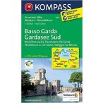 695. Basso Garda turista térkép Kompass 1:25 000 