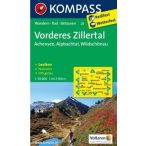   28. Vorderes Zillertal  turista térkép, Alpbach, Rofan, Wildschönau Kompass 