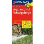   3081. Vogtland, Hof, Fichtelgebirge kerékpáros térkép 1:70 000  Fahrradkarten 