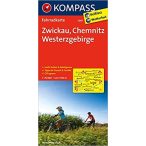   3087. Zwickau, Chemnitz, Westerzgebirge kerékpáros térkép 1:70 000  Fahrradkarten 