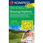 44. Sterzing, Vipiteno turista térkép Kompass 1:50 000 