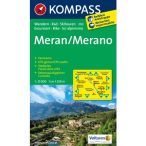 053. Merano turista térkép Kompass 1:25 000 