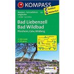   873. Bad Liebenzell, Bad Wildbad, 1:25 000 turista térkép Kompass 