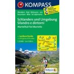   069. Schlanders und Umgebung Silandro e dintorni turista térkép Kompass 1:25 000 
