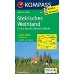   224. Steirisches Weinland, Stainz, Sausal, Sulmtal, Leibnitz turista térkép Kompass 