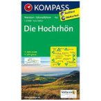 462. Hochrhön, Die, 1:25 000 turista térkép Kompass 