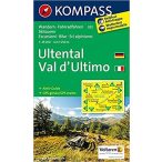   052. Ultental, Val d'Ultimo turista térkép Kompass 1:25 000 