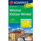 734. Wismar, Klützer Winkel turista térkép Kompass 