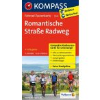   7026. Romantische Strase Radweg kerékpáros térkép 1:50 000