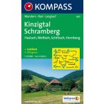   880. Kinzigtal, Schramberg, 1:25 000 turista térkép Kompass 