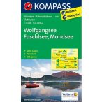 018. Wolfgangsee turista térkép Kompass 1:25 000 