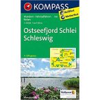   708. Ostseefjord Schlei, Schleswig, 1:35 000 turista térkép Kompass 