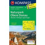   781. Naturpark Obere Donau, Albstadt, Tuttlingen, Sigmaringen turista térkép Kompass 