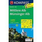 779. Mittlere Alb, Münsinger Alb turista térkép Kompass 