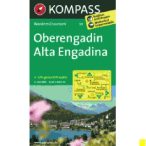 99. Oberengadin turista térkép Kompass 1:40 000  2018