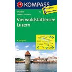   116. Vierwaldstattersee turista térkép Kompass 1:50 000 Luzern  turista térkép