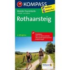 2506. Rothaarsteig turista térkép wandertourenkarten 