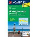   733. Wangerooge im Nationalpark Niedersächsisches Wattenmeer, 1:15 000 turista térkép Kompass 