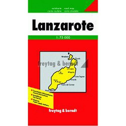 Lanzarote térkép Freytag 1:75 000 