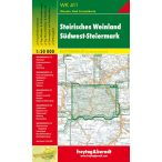   WK 411 Steirisches Weinland, Südwest Steiermark turistatérkép 1:50 000