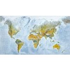   Világ falitérkép domborzati, műanyaghengerben, 1:35 000 000,  (120 x 84 cm)  Freytag térkép WNAT 3
