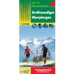 WK 121 Großvenediger, Oberpinzgau turistatérkép 1:50 000