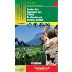   WK 224 Faaker See, Ossiacher See, Villach, Dreiländereck, Unteres Gailtal turistatérkép 1:50 000