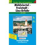   WK 261 Mühlviertel-Freistadt-Linz turista térkép Freytag 1:50 000 