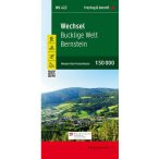   WK 422 Wechsel turista térkép, Bucklige Welt, Bernstein turistatérkép 1:50 000  2021