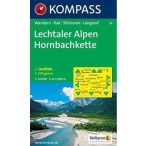 24. Lechtaler Alpen, Hornbachkette turista térkép Kompass 