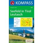 026. Seefeld in Tirol turista térkép Kompass 1:25 000 