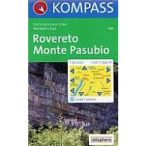   101. Rovereto Monte Posubio turista térkép Kompass 1:50 000 